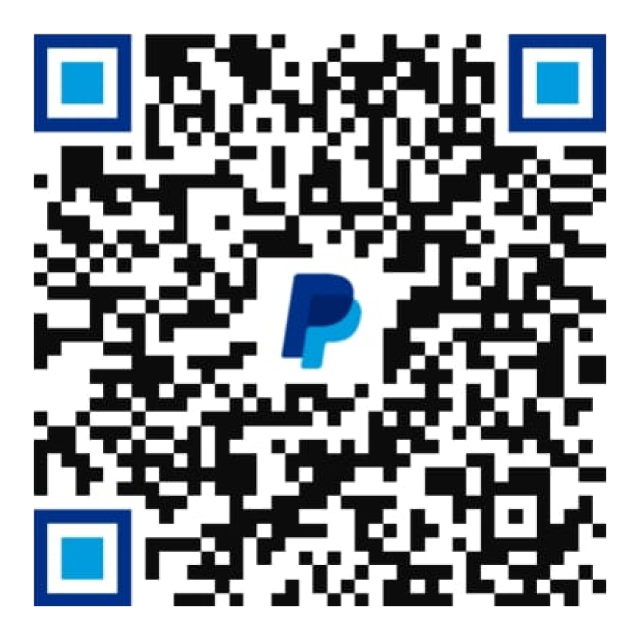 PayPal QR code for donations to VaultCam